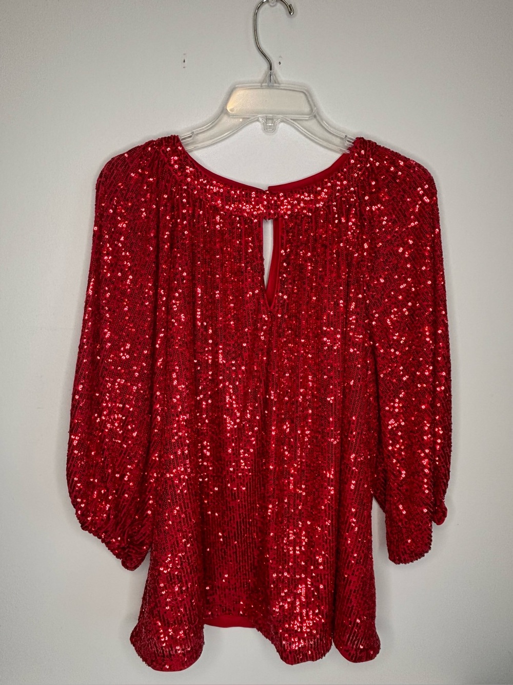 VINCE CAMUTO SEQUIN BLOUSE